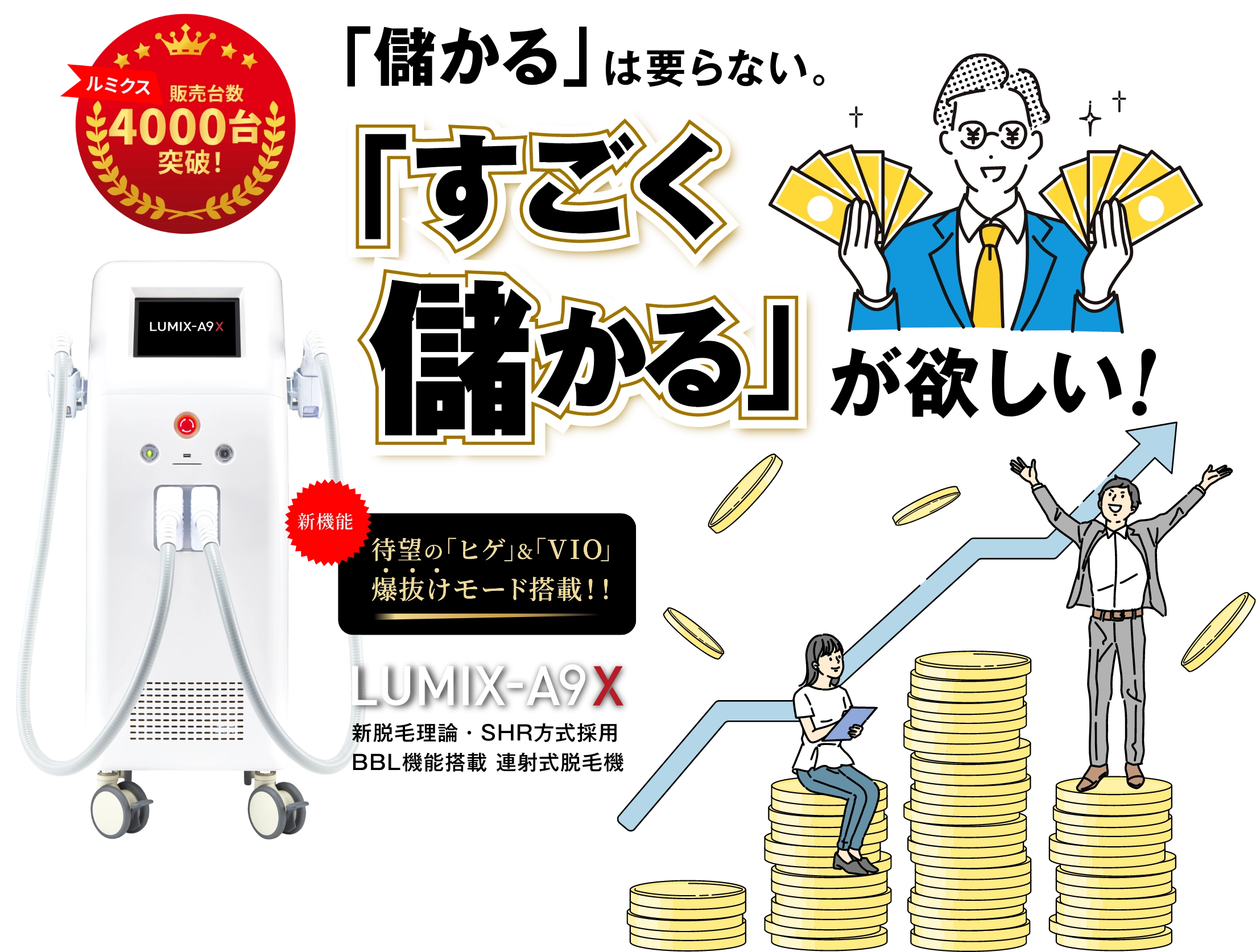 「儲かる」は要らない。「すごく儲かる」が欲しい!